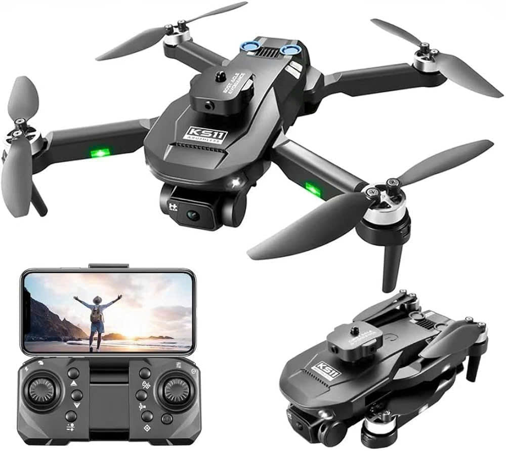 High Tech 8K Drone with 2 UHD Cameras and GPS - Halri