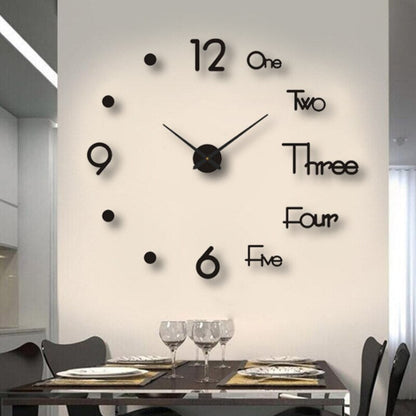 Large Decorative Round Clock