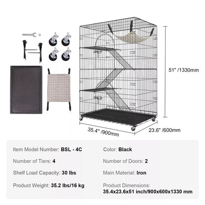 Large Pet Safe Cat Playpen