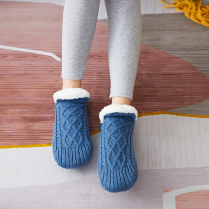 Cozy Plush Indoor Socks Slippers