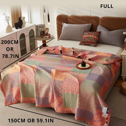 Premium Reversible Colorful Duvet Cover Set - Halri