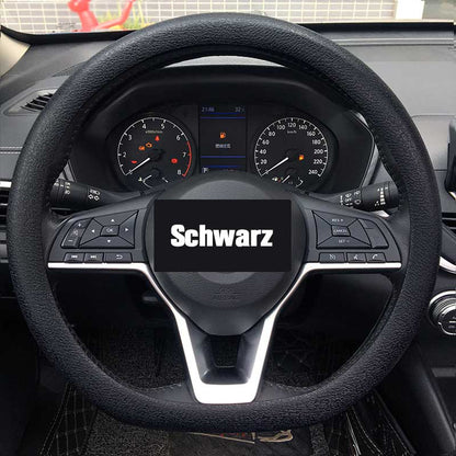 Leather Car Steering Wheel Cover