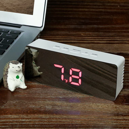 Sleek Modern LED Digital Desk Clock