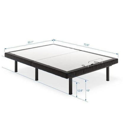 Comfortable Height Adjustable Wireless Bed Frame