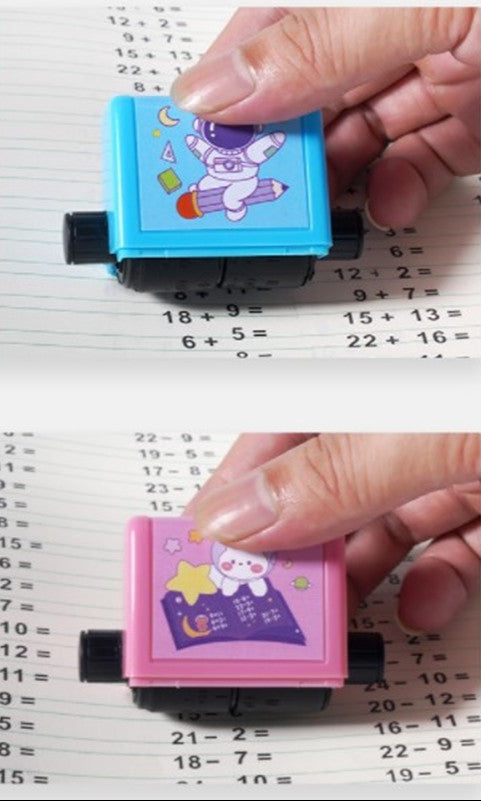 Fun Math Stamp for Kids Learning Tables - Halri