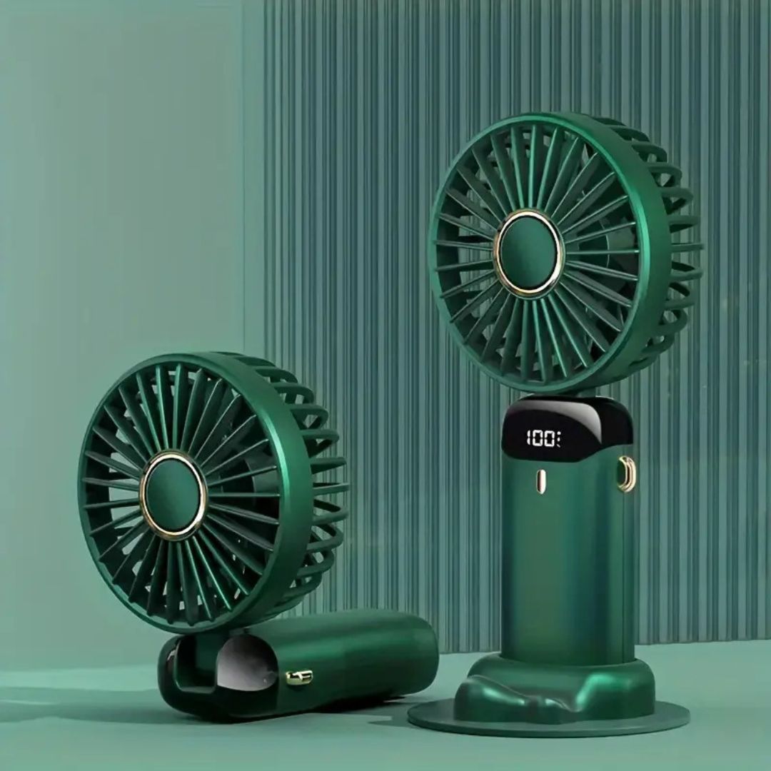 Portable Compact Rechargeable Hand Fan