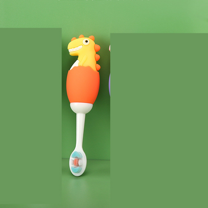 Fun Dinosaur Kids Toothbrush for Baby & Toddler Care