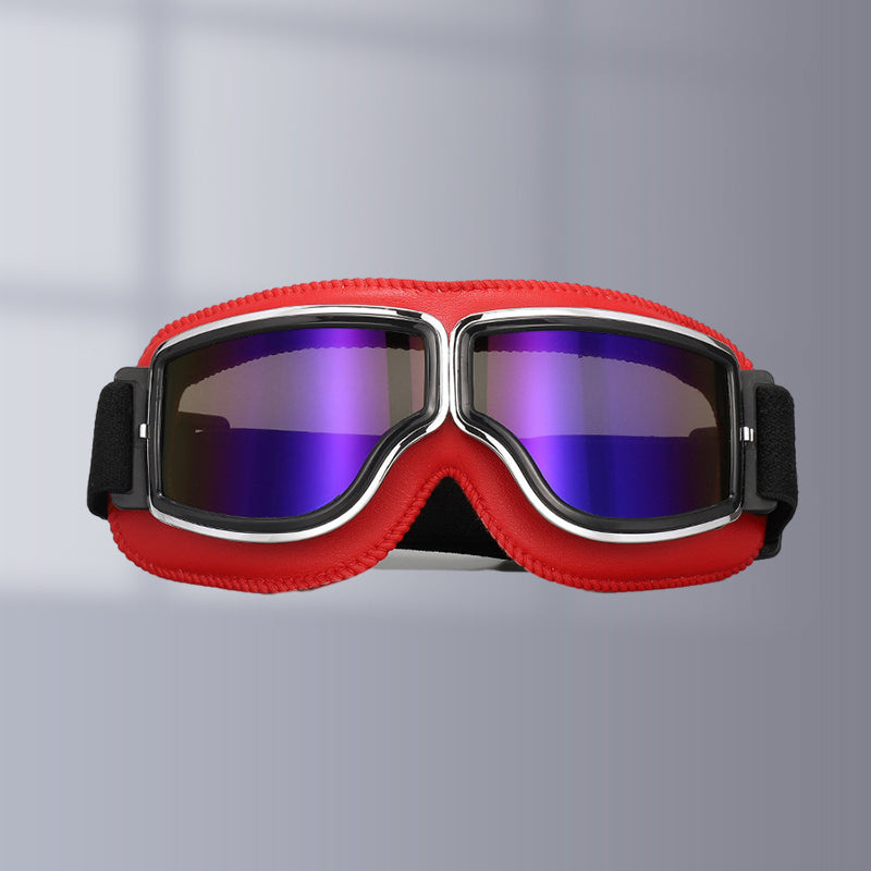 Classic Biker Goggles – Vintage Aviator Sunglasses