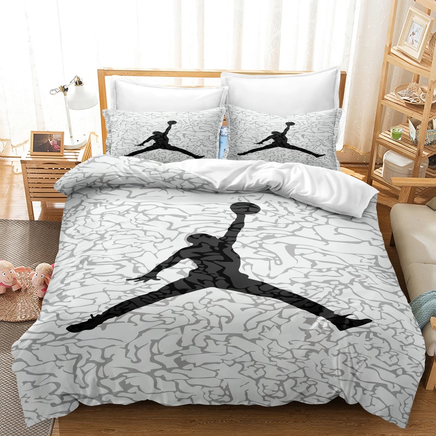 Athletic Basketball Bedding Comforter Set