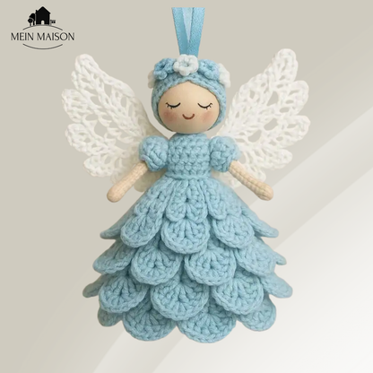 Personalized Handmade Guardian Angel Ornament - Halri