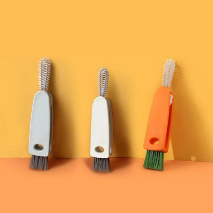 Practical 3-in-1 Cup Brush Cleaner Tool