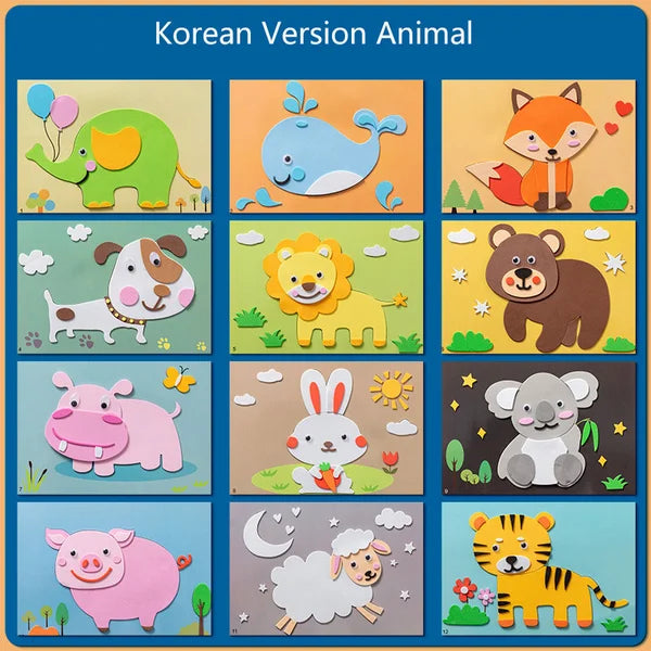 Fun Animal Sticker Playset