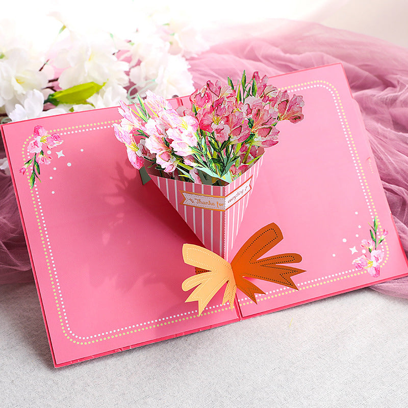 Beautiful Mom Pop-Up Greeting Card Design