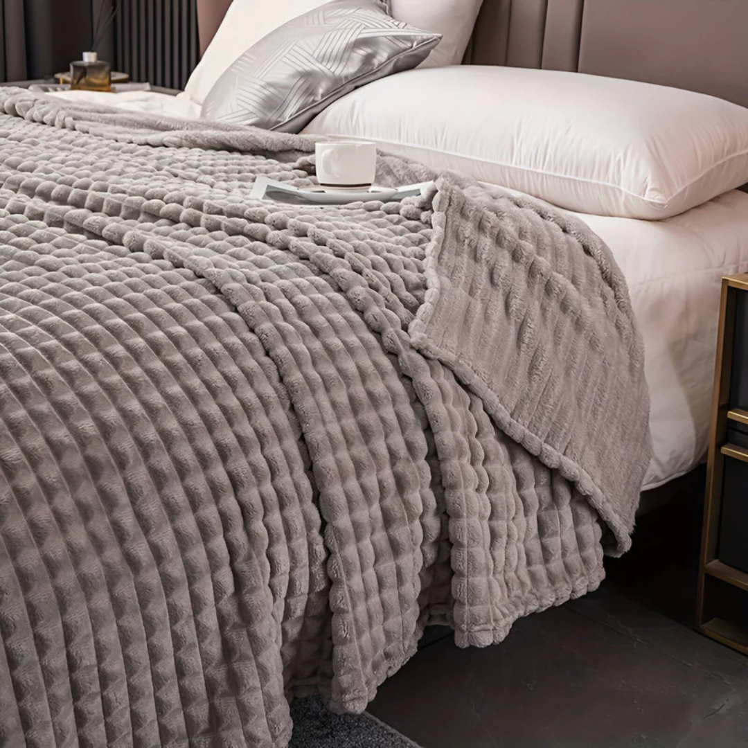 Plush Fleece Throw Blanket