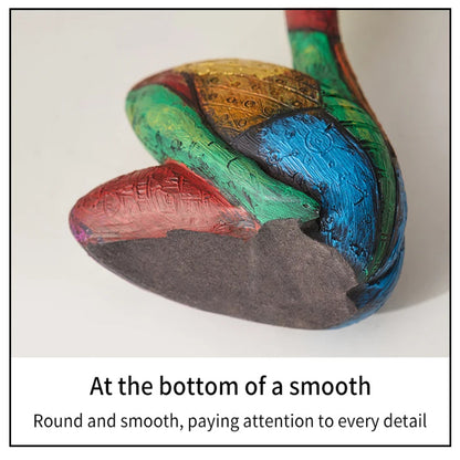 Vibrant Artistic Decorative Figurine Set for Home