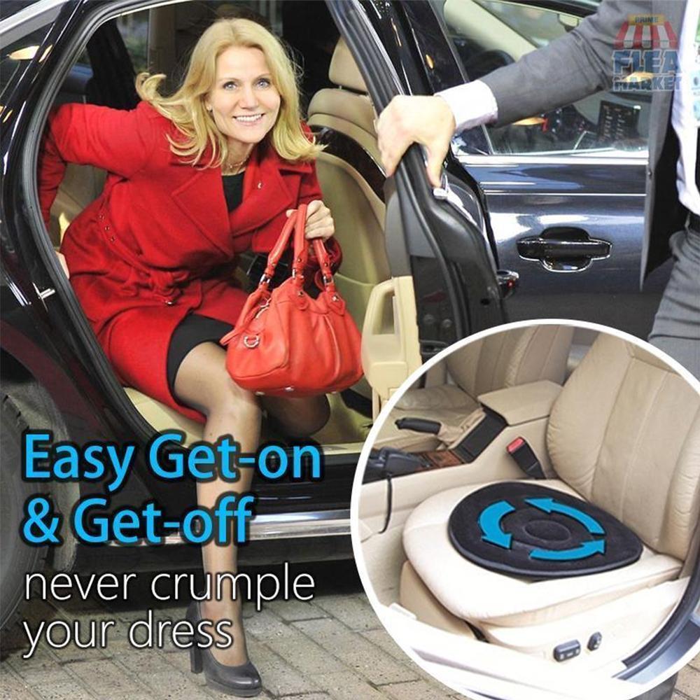 Ergonomic Rotating Memory Foam Seat Cushion