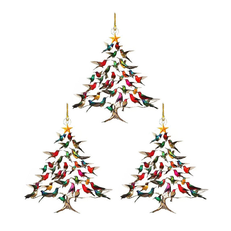 Colorful Bird Holiday Decor