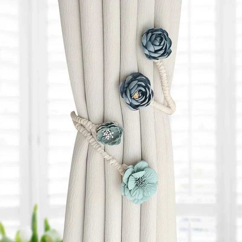 Rustic Rope Curtain Tie Back - Halri