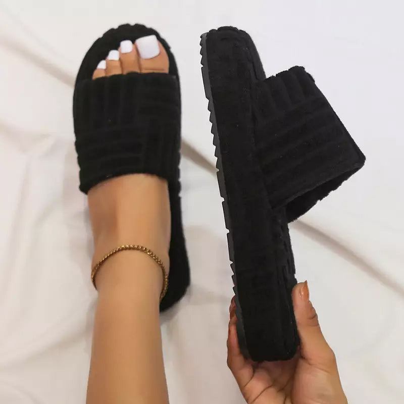 Cozy Plush Indoor Slippers