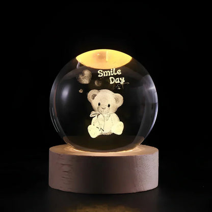Colorful Galaxy Night Lamp LED Globe Light