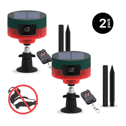 Outdoor Motion Sensor Security Light & Animal Repellent