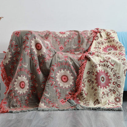 Variant image for Reversible Cotton Sofa Cover Blanket – Soft, Durable Couch Covers for Home Decor, Machine Washable, Multiple Sizes Available-4
