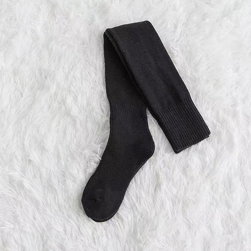 Tall Warm Knitted Knee Socks
