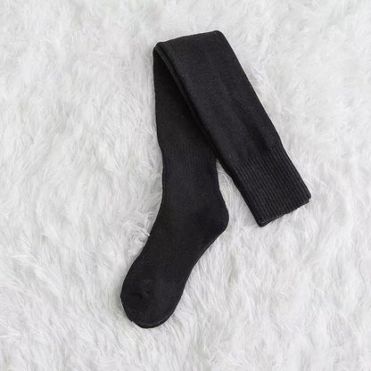 Tall Warm Knitted Knee Socks
