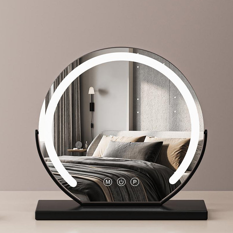 Bright LED Vanity Mirror with Touch Control & Rotation