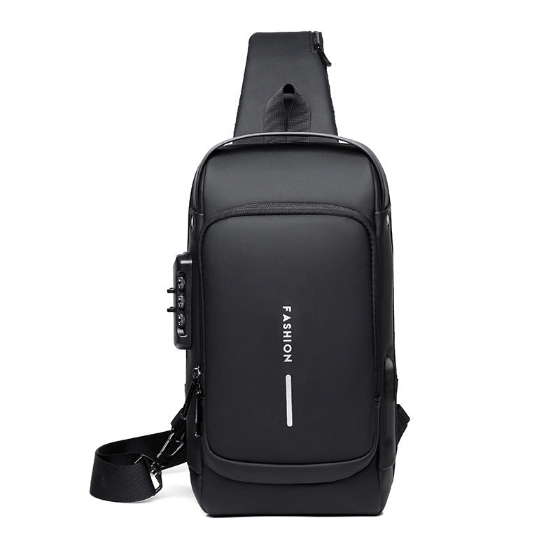Stylish Versatile Secure Crossbody Bag for Men