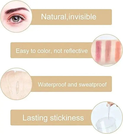 Easy to Use Natural Double Eyelid Tape