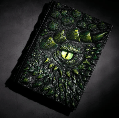 Unique Dragon Eye 3D Journal Notebook