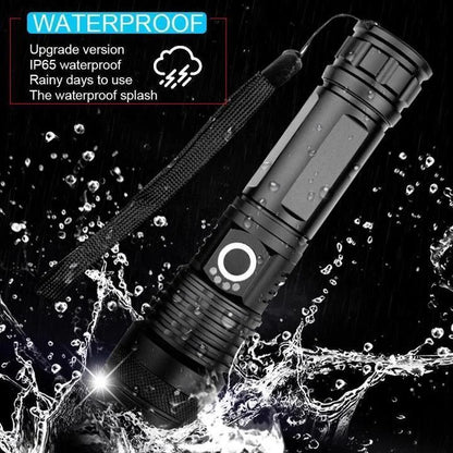 Bright Portable LED Torch with Adjustable Zoom