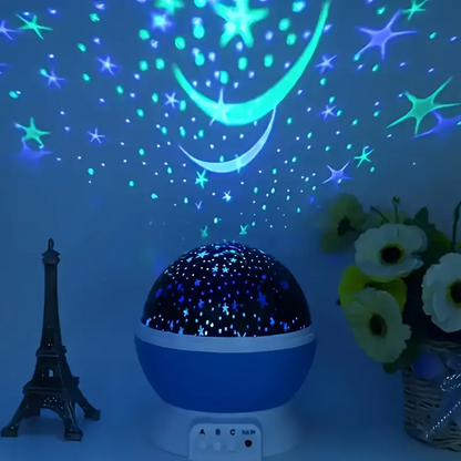 Calming Starry Night Lamp for Bedroom Relaxation