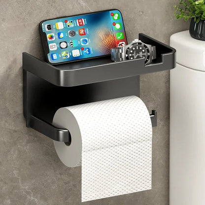 Space Saving Bathroom Tissue Holder - Halri