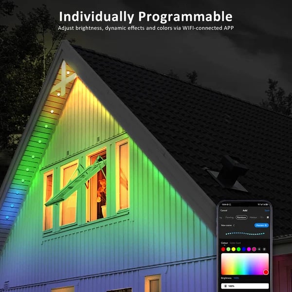 Bright Wireless Outdoor Lamp with App Control - Halri