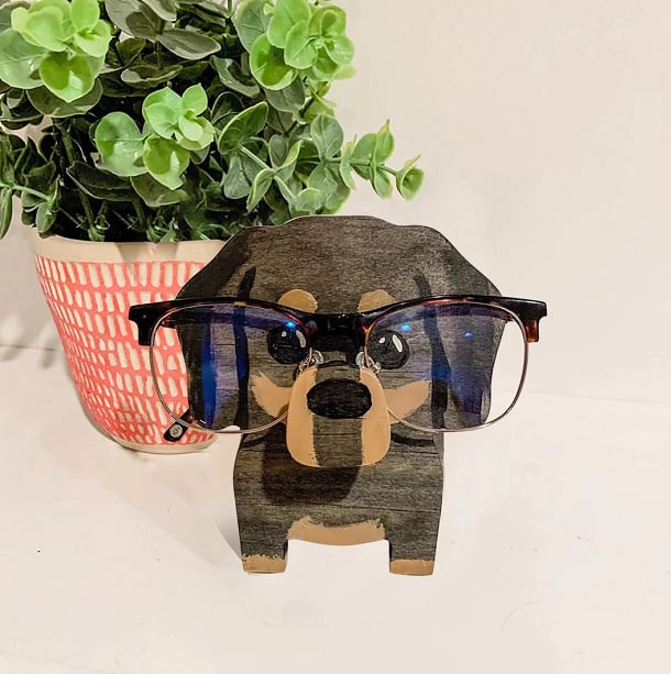 Fun Animal Wooden Eyeglass Holder