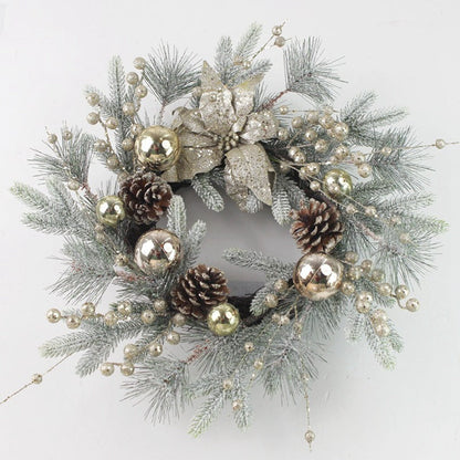 Holiday Christmas Wreath and Garland Decor
