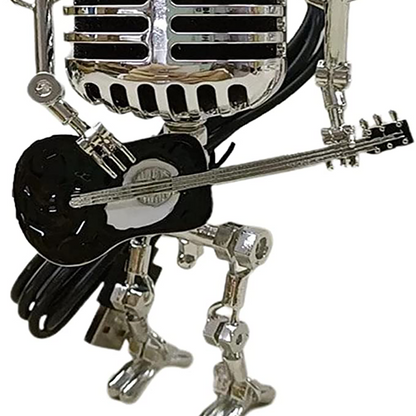 Vintage Style Robot Microphone