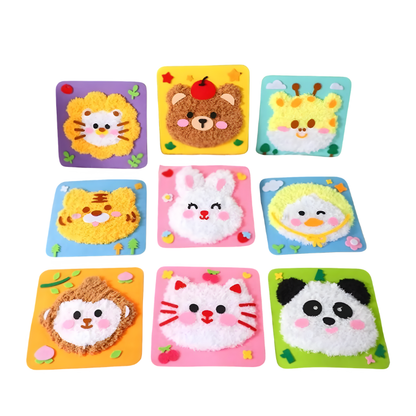 Colorful Cartoon Character Plush Toy