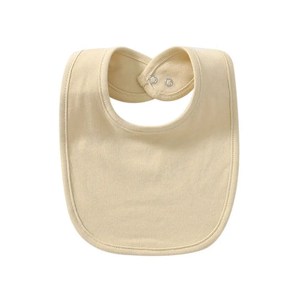 Comfortable Cotton Baby Bib with Easy Snap Closure - Halri