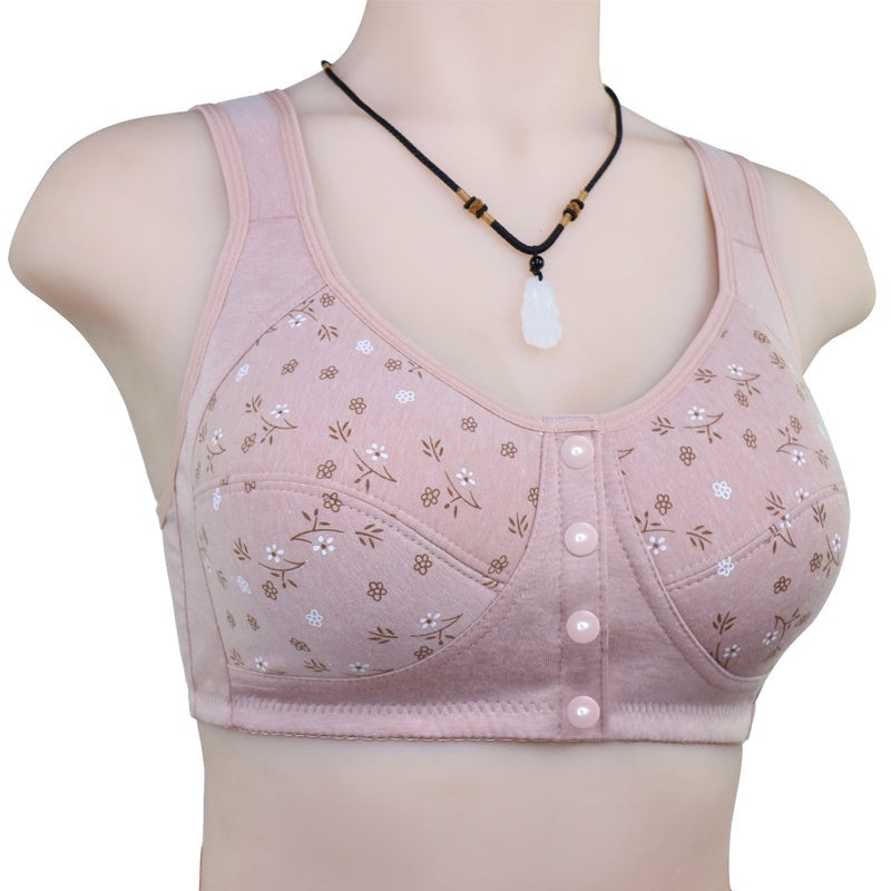 Soft Front Closure Wireless Bra