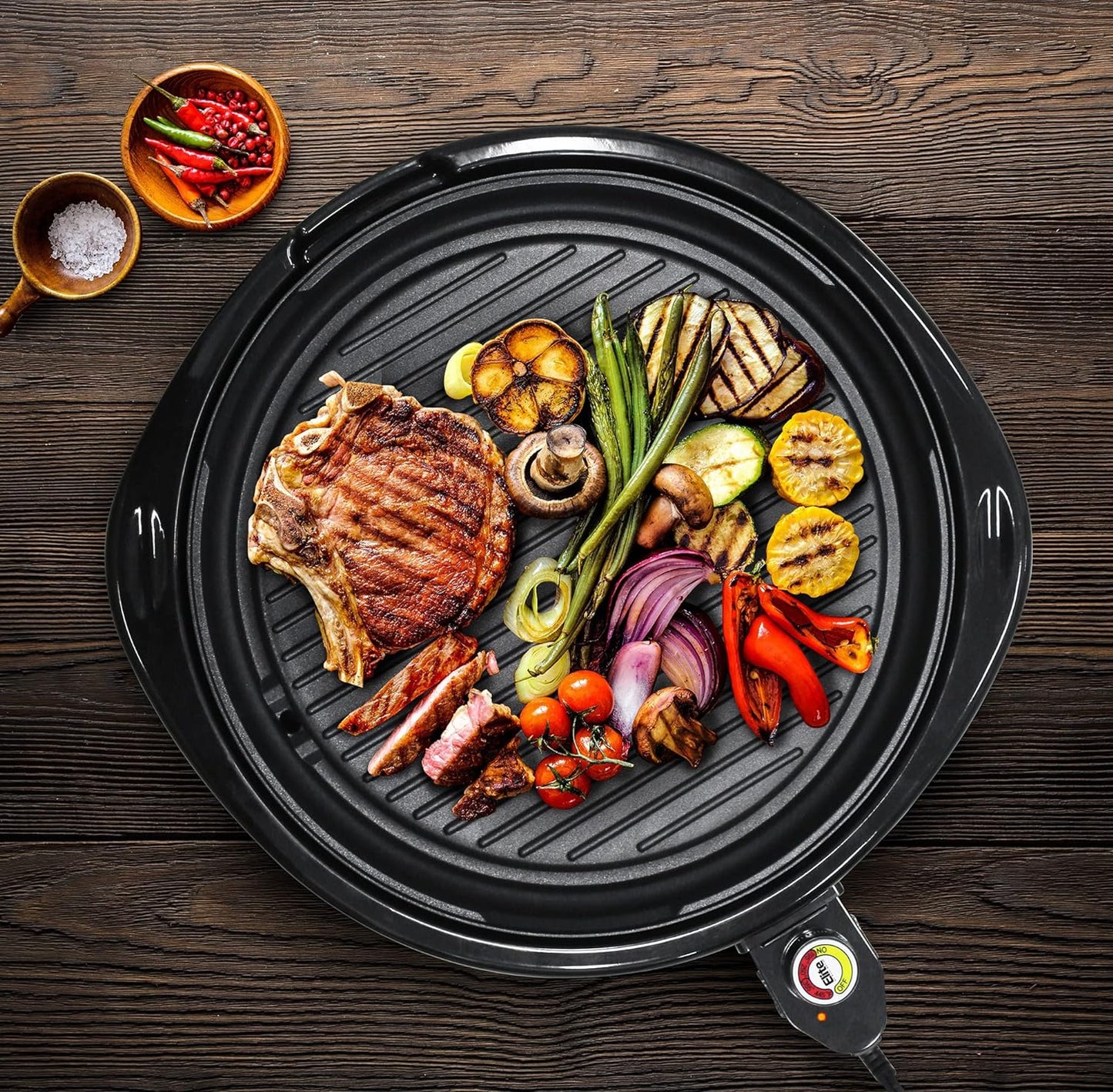 Indoor Portable Non-Stick Electric BBQ Grill