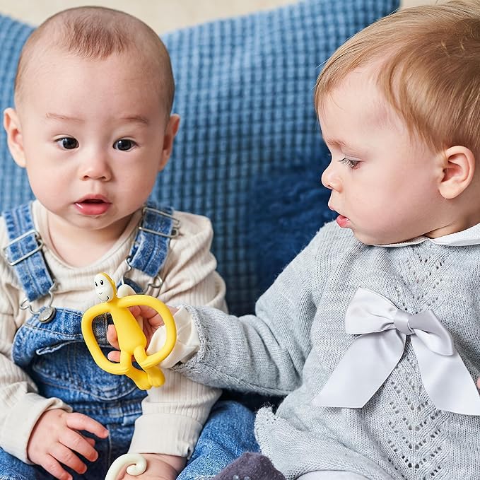 Soft Silicone Baby Teether Toy Monkey - Halri