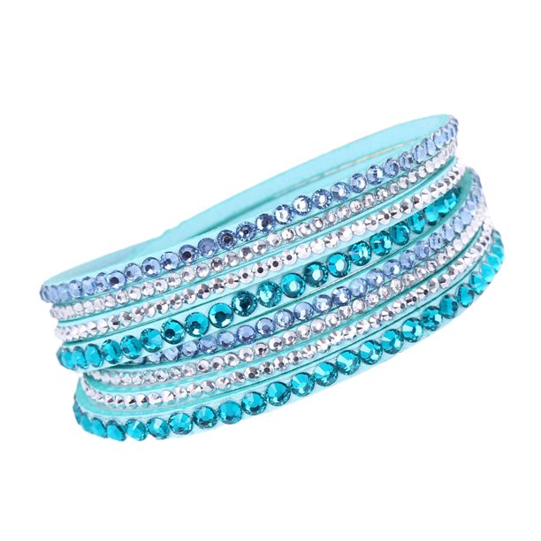 Halri | Layered Ladies Rhinestone Fashion Bracelet