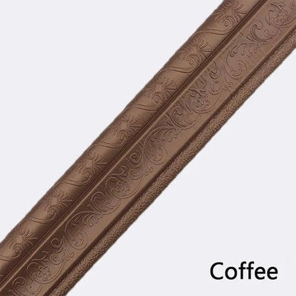 Eco Friendly Self Adhesive 3D Wall Trim
