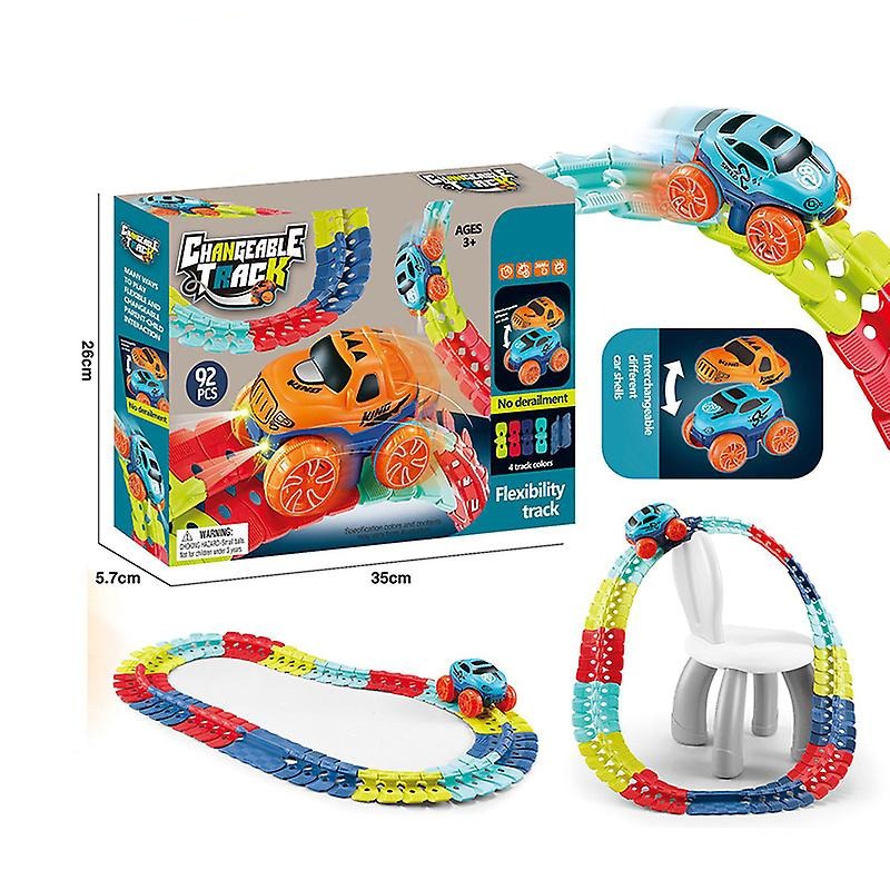 Fun LED Racing Track Set for Kids