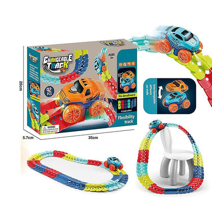 Fun LED Racing Track Set for Kids