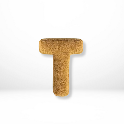 Soft Velvet Alphabet Pillow With Letters A-Z