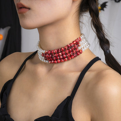 Edgy Gothic Chain Necklace